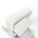 Poggiapiedi pedicure estetica con cuscino cassetto e 4 ruote Kaekoon 
