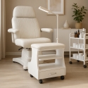 Poggiapiedi pedicure estetica con cuscino cassetto e 4 ruote Kaekoon Sconti