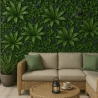 Siepe artificiale realistica pannello 3D giardino 100x100cm Farnuk Offerta