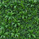 Siepe artificiale realistica pannello 3D giardino 100x100cm Farnuk Saldi