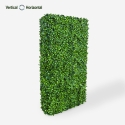 Siepe artificiale recinzione106x33x208cm sempreverde gardenia Vernas Sconti