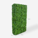 Siepe artificiale recinzione106x33x208cm sempreverde gardenia Vernas Catalogo