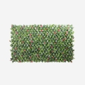 Siepe artificiale da giardino traliccio estensibile 200x100cm Salix Promozione