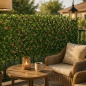 Siepe artificiale da giardino traliccio estensibile 200x100cm Salix Offerta