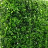 Siepe artificiale 108x33x106cm bosso sempreverde da giardino Ulmut Offerta