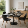 Tavolo quadrato stile Goblet bordi arrotondati sala da pranzo cucina bar Lillium 100