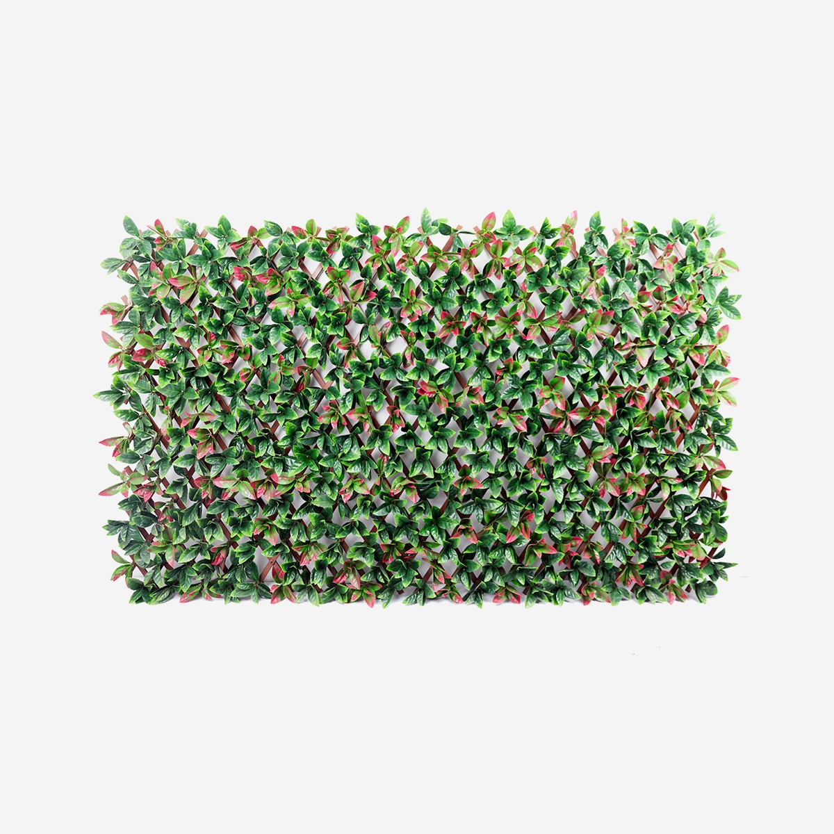 Siepe artificiale 200x100cm photinia giardino traliccio estensibile Ivoss Promozione