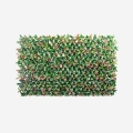 Siepe artificiale 200x100cm photinia giardino traliccio estensibile Ivoss Promozione