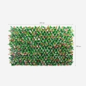 Siepe artificiale 200x100cm photinia giardino traliccio estensibile Ivoss Saldi