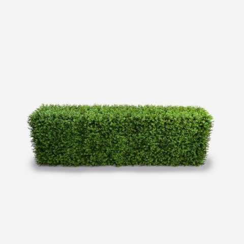 Siepe artificiale bosso da recinzione giardino bassa 158x33x56cm Robuk Promozione
