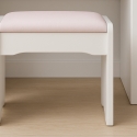 Mobile postazione trucco specchio rotondo sgabello camera da letto Babette Caratteristiche
