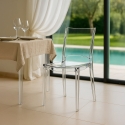 Sedie trasparenti per cucina bar e ristorante impilabile B-Side Grand Soleil Catalogo