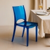 18 Sedie B-Side Grand Soleil per bar trasparenti offerta stock Saldi