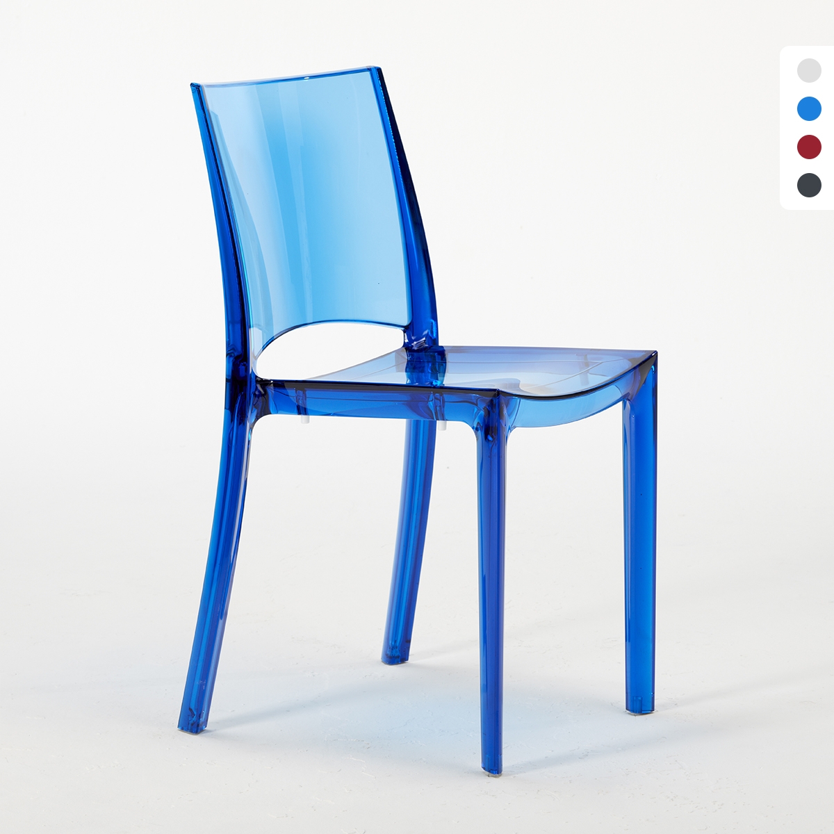 18 Sedie B-Side Grand Soleil per bar trasparenti offerta stock