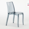Sedie cucina e bar trasparenti policarbonato impilabile Cristal Light Grand Soleil Design