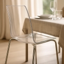 Sedie bar cucina gambe acciaio impilabile Lollipop Grand Soleil Catalogo