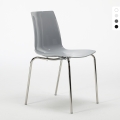12 Sedie Lollipop Grand Soleil gambe acciaio bar offerta stock Promozione