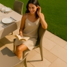 Sedie per cucina e bar Ice Grand Soleil in polipropilene impilabile Offerta