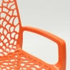 Sedie polipropilene braccioli giardino bar Grand Soleil Gruvyer Arm Acquisto