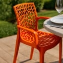 Sedie polipropilene braccioli giardino bar Grand Soleil Gruvyer Arm Catalogo