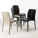 Sedie in Poly Rattan Giardino Bar Ristorante Boheme Grand Soleil 