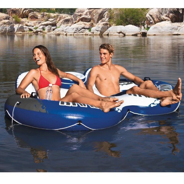 Intex 58837 River Run 2 ciambellone doppio materassino galleggiante