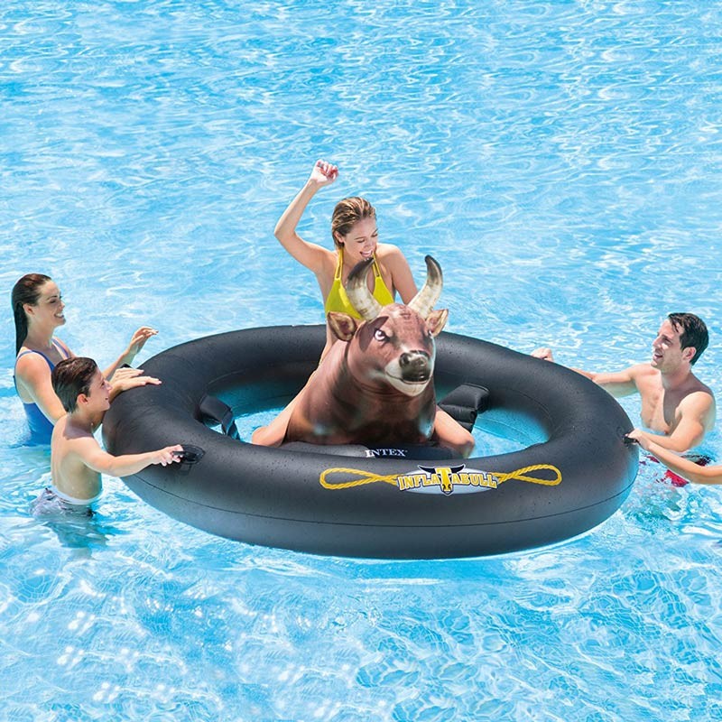 Toro rodeo meccanico Intex 56280 Inflatabull gonfiabile da piscina