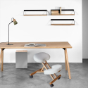 Sedia ergonomica posturale sgabello svedese legno ufficio Balancewood Saldi