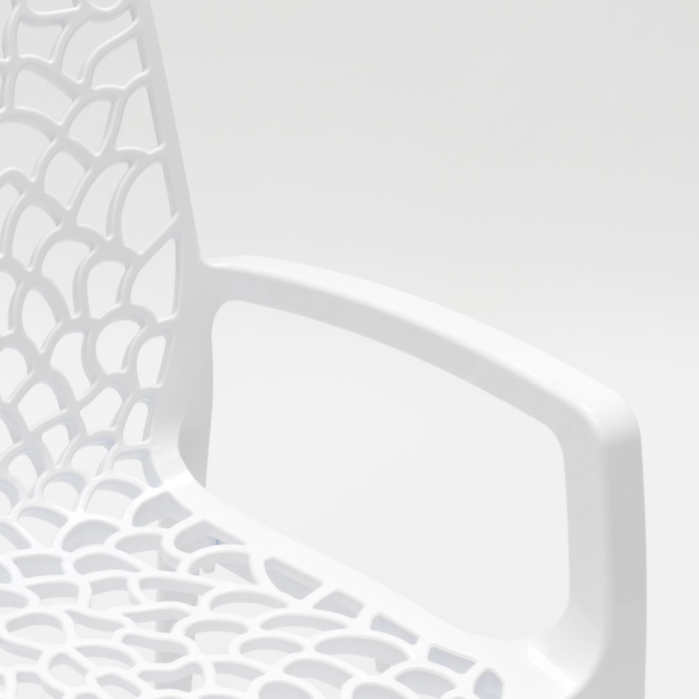 miniature 17  - Chaise en polypropylène accoudoirs jardin café Grand Soleil Gruvyer Arm