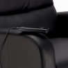 Poltrona reclinabile relax elettrica con alzapersona in similpelle Elizabeth Design Scelta