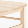 Sedie in legno massello classiche rustiche ristorante bar cucina colorata Paesana Wood 
