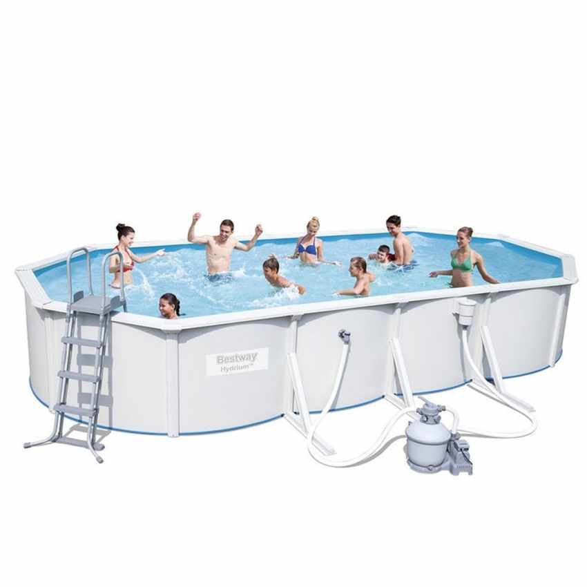 Bestway 56604 Piscine Hors Sol Ovale Hydrium 360 X 120 Cm