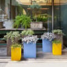 Vaso per piante rettangolare design moderno Base Pot 70 Slide