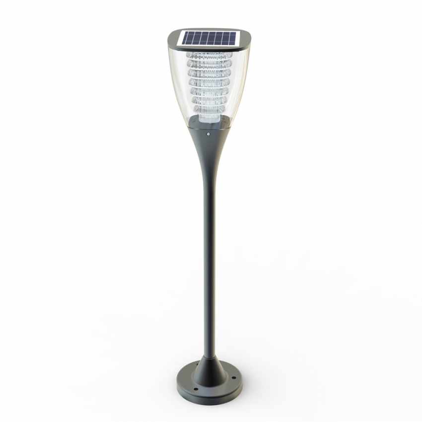lampe solaire led réverbère pour jardin et extérieures villa