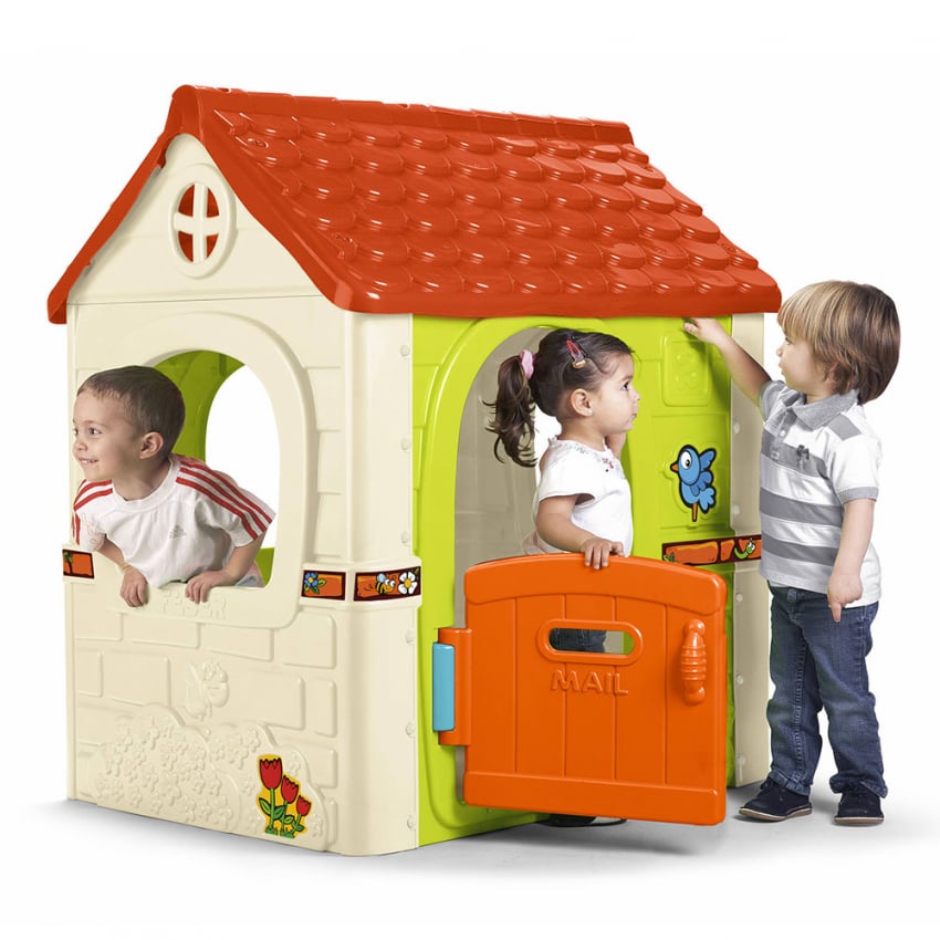 Casetta Gioco di Plastica per Bambini Giardino Fantasy House Feber