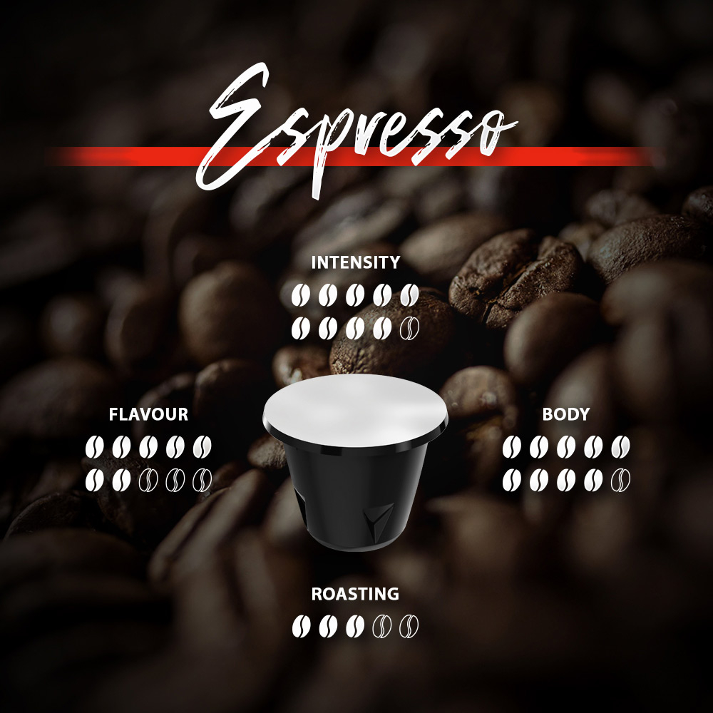 120 Capsule Caffè Economico Compatibile Nespresso Miscela Espresso