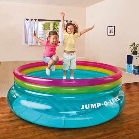 Saltarello trampolino elastico gonfiabile bambini Intex 48267 Jump-O-Lene