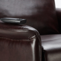 Poltrona Relax Elettrica con Sistema Alzapersona Similpelle per Anziani Amalia Fix 