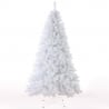 Albero di Natale bianco artificiale 240cm realistico extra folto Zermatt Offerta