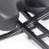 Sedia ergonomica posturale sgabello svedese metallo similpelle Balancesteel Lux Modello