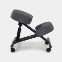 Sedia ergonomica posturale sgabello svedese tessuto Balancesteel Lux Acquisto