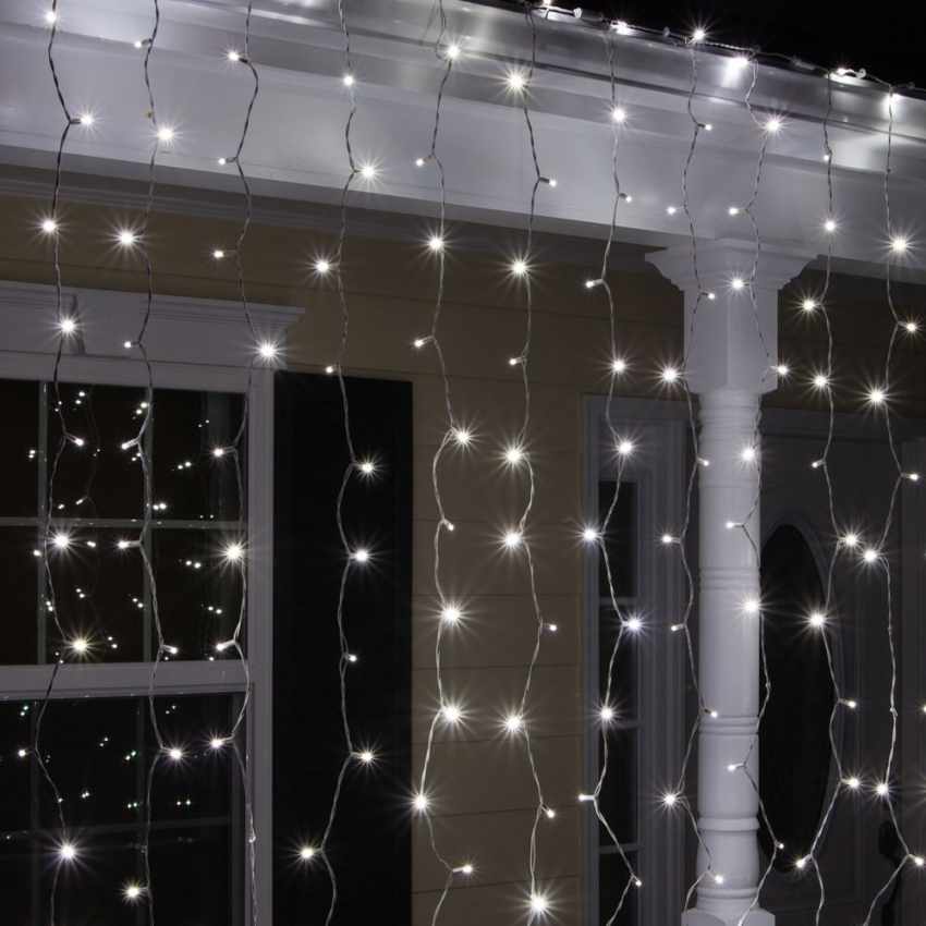 100er LUCI LED TENDA sipario Natale Illuminazione succinico Xmas xm24-1 