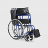 Sedia a rotelle pieghevole disabili anziani acciaio 15 kg Violet Caratteristiche