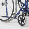 Sedia a rotelle pieghevole disabili anziani acciaio 15 kg Violet Prezzo
