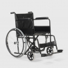 Sedia a rotelle pieghevole disabili anziani acciaio 15 kg Violet Costo