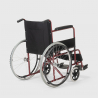 Sedia a rotelle carrozzina pieghevole 15 kg disabili e anziani Lily Modello