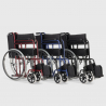 Sedia a rotelle carrozzina pieghevole 15 kg disabili e anziani Lily 