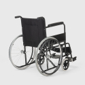 Sedia a rotelle carrozzina pieghevole 15 kg disabili e anziani Lily 