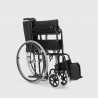 Sedia a rotelle carrozzina pieghevole 15 kg disabili e anziani Lily 