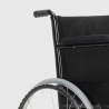 Sedia a rotelle carrozzina pieghevole 15 kg disabili e anziani Lily 